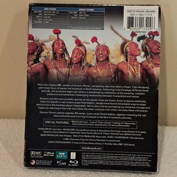 BBC Human Planet, The Complete Series, Blu-Ray 3 Disc Set - Picture 2 of 5